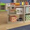 Flash Furniture Bright Beginnings Commercial Bow Front 2 Tier Wooden Classroom Open Corner Storage Unit, Natural MK-KE24060-GG - alternate 8